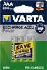 Picture of 1x4 Varta Rechargeable Accu AAA Ready2Use NiMH 800 mAH Micro