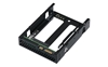 Picture of QNAP QDA-A2AR storage drive enclosure HDD/SSD enclosure Black 2.5"