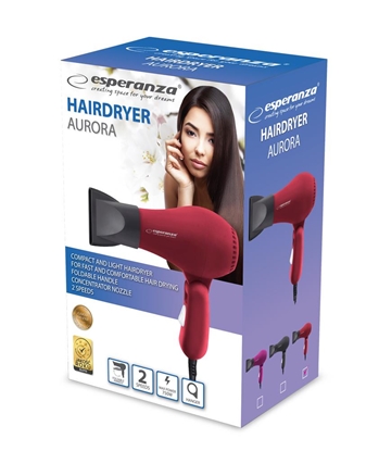 Attēls no Esperanza EBH003R Hair dryer 750 W Red