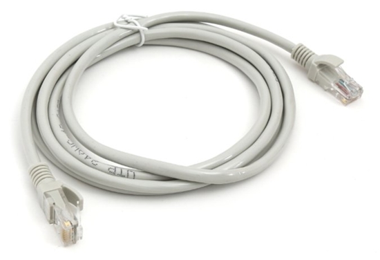 Изображение Omega LAN Cable / 5e cat / RJ45 / 1m / Grey