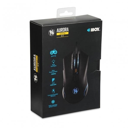 Picture of iBox AURORA A-3 mouse USB Optical 6200 DPI