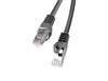 Изображение Patchcord FTP PCF6-10CC-0025-BK kat.6 0.25M czarny