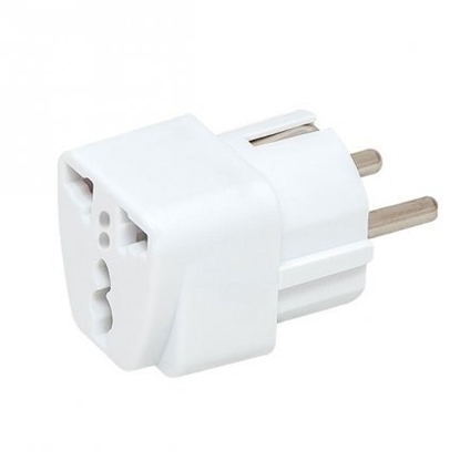 Picture of Mocco Travel Adapter USA / UK -> EU (220V) White
