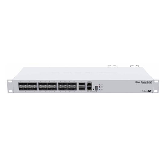 Изображение Switch|MIKROTIK|Rack|1x10Base-T / 100Base-TX|24xSFP+|2xQSFP+|1xRJ45|CRS326-24S+2Q+RM