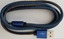 Attēls no Gembird USB Male - Micro USB Male Premium denim 1m Blue