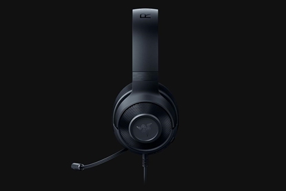 Attēls no Ausinės Razer Kraken X, su mikrofonu, juodos