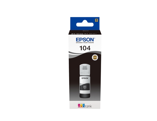 Picture of Epson EcoTank black T 104 65 ml               T 00P1