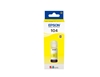 Изображение Epson EcoTank yellow T 104 65 ml               T 00P4