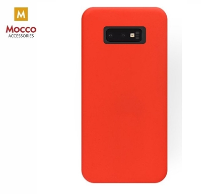 Picture of Mocco Soft Magnet Silicone Case With Built In Magnet For Holders for Samsung A705 Galaxy A70 Red