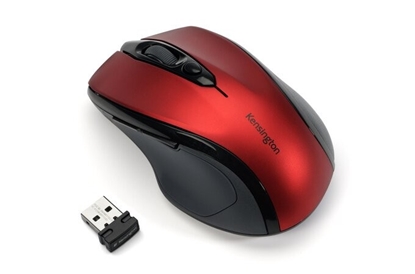 Attēls no Kensington Pro Fit Wireless Mouse - Mid Size - Ruby Red