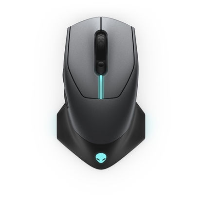Attēls no Alienware 610M Wired / Wireless Gaming Mouse - AW610M (Dark Side of the Moon)