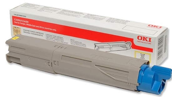 Picture of OKI 43459329 toner cartridge Original yellow 1 pc(s)