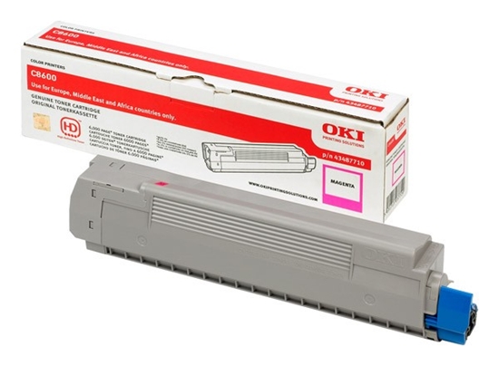 Изображение OKI 43487710 toner cartridge Original Magenta 1 pc(s)