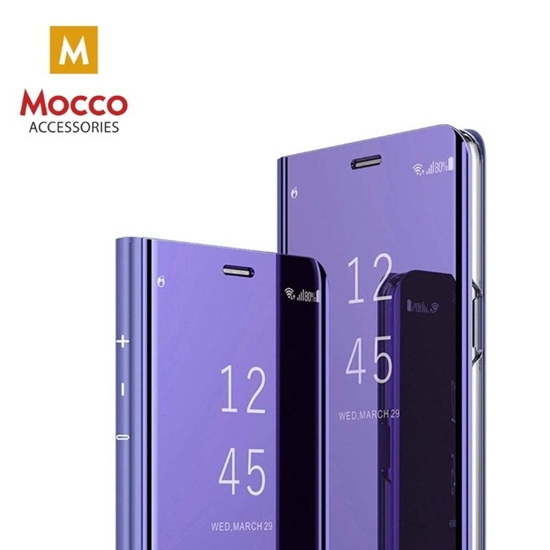 Изображение Mocco Clear View Cover Case For Samsung N970 Galaxy Note 10 Purple