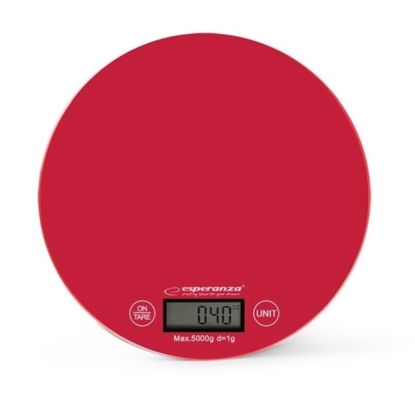 Изображение Esperanza EKS003R KITCHEN SCALE MANGO RED