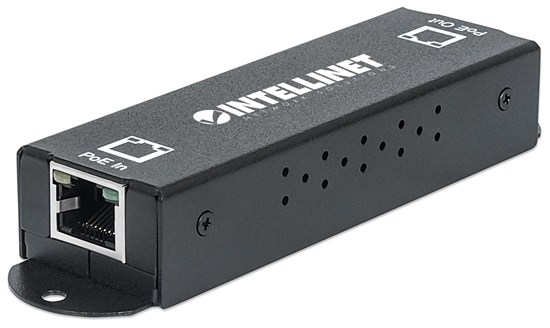 Picture of Intellinet Gigabit High-Power PoE+ Extender Repeater, IEEE 802.3at/af Power over Ethernet (PoE+/PoE), metal