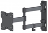 Picture of Manhattan TV & Monitor Mount, Wall, Full Motion, 1 screen, Screen Sizes: 13-27", Black, VESA 75x75 to 100x100mm, 20kg, Tilt & Swivel with 3 Pivots, Lifetime Warranty