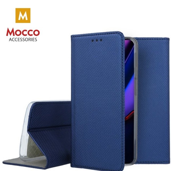 Изображение Mocco Smart Magnet Book Case For Apple iPhone 11 Pro Blue