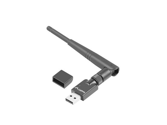 Изображение Karta sieciowa USB N150 1 zewnętrzna antena  NC-0150-WE