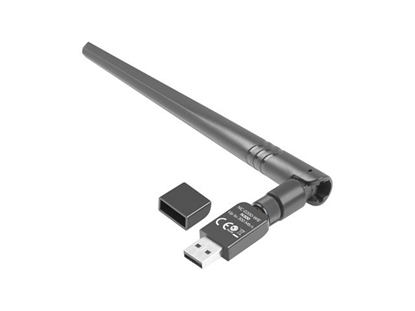 Изображение Karta sieciowa USB N300 1+1 antena NC-0300-WIE