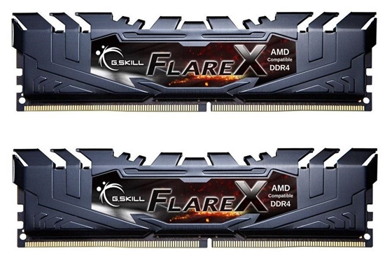 Picture of G.Skill Flare X (for AMD) F4-3200C16D-32GFX memory module 32 GB 2 x 16 GB DDR4 3200 MHz