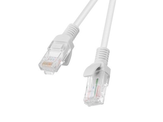 Изображение PATCHCORD KAT.5E 2M SZARY FLUKE PASSED LANBERG 10-PACK