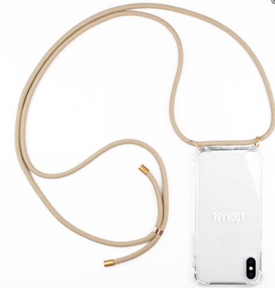 Attēls no Lookabe Necklace iPhone Xr gold nude loo009