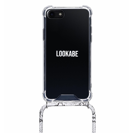 Изображение Lookabe Necklace Snake Edition iPhone X/Xs silver snake loo018