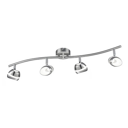 Attēls no Sp.l.-SHARK 4x3.5W LED 1360lm mat.niķeļa