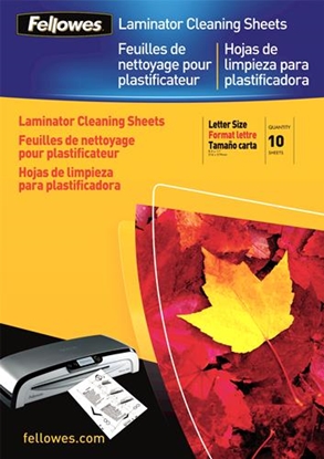 Attēls no Fellowes A4 Cleaning & Carrier Sheets - 10 pack