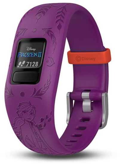 Изображение Garmin activity tracker for kids Vivofit Jr. 2 Frozen Anna, adjustable