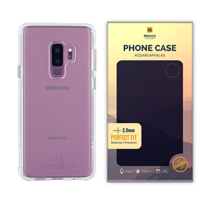 Picture of Mocco Original Clear Case 2mm Silicone Case for Samsung G965 Galaxy S9 Plus Transparent (EU Blister)