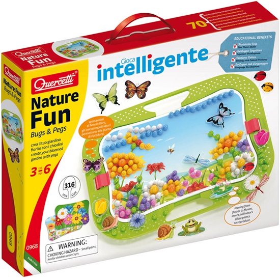 Изображение Mozaīka Quercetti ''Nature Funr'' Bugs & Pegs