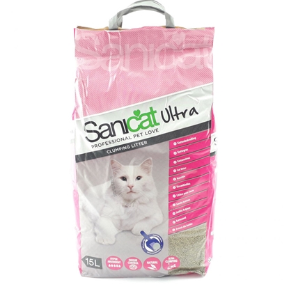 Изображение Pakaiši kaķiem KittyFriend Ultra cementējošas 15l