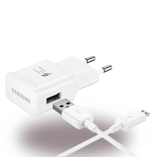 Изображение Tīkla lādētāja adapteris Samsung USB/ microUSB