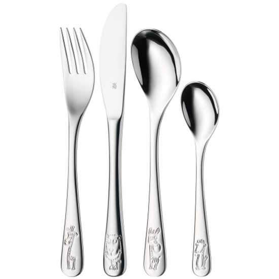 Picture of WMF 4pc. childrens cutlery Safari