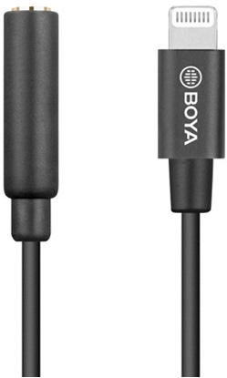 Picture of Boya adapter BY-K3 3.5mm TRRS - Lightning