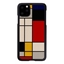 Picture of MAN&WOOD SmartPhone case iPhone 11 Pro Max mondrian wood black