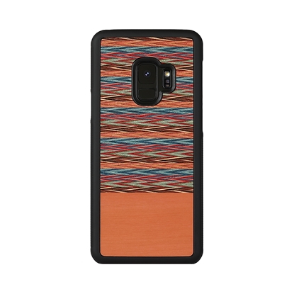 Attēls no MAN&WOOD SmartPhone case Galaxy S9 browny check black