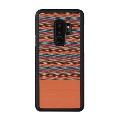 Attēls no MAN&WOOD SmartPhone case Galaxy S9 Plus browny check black