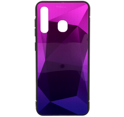 Picture of Mocco Stone Ombre Back Case Silicone Case With gradient Color For Apple iPhone 11 Pro Max Purple - Blue
