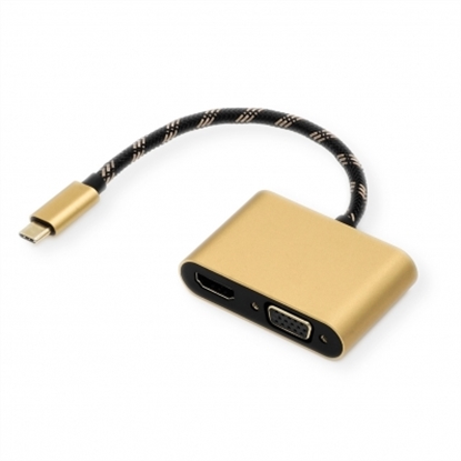 Picture of ROLINE Type C - HDMI/VGA Adapter, M/F