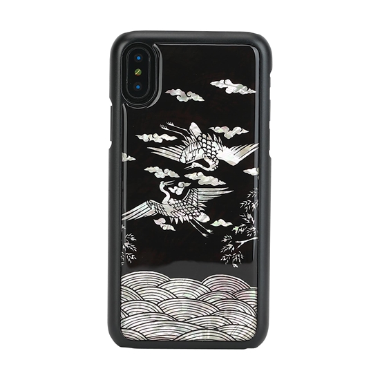 Picture of iKins SmartPhone case iPhone XS/S crane black