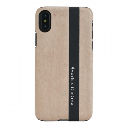 Attēls no MAN&WOOD SmartPhone case iPhone X/XS diario black