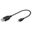 Attēls no Sbox USB A F.->MICRO USB M. 0.1M USB F-MICRO M