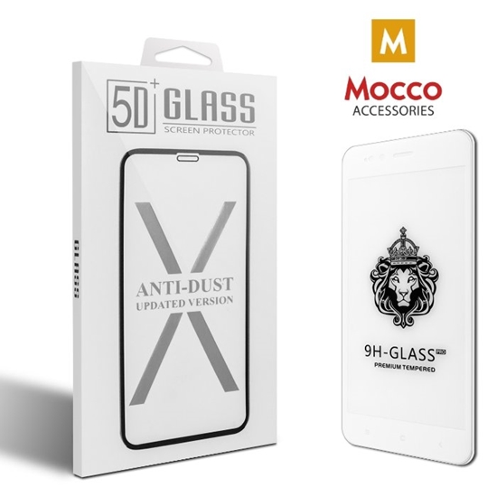 Изображение Mocco Full Face / Full Glue Tempered Glass Full Coveraged with Frame Apple iPhone 7 / 8 / SE 2020 White