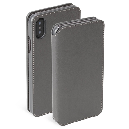 Изображение Krusell Pixbo 4 Card SlimWallet Apple iPhone XS Max grey