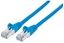 Изображение Intellinet Network Patch Cable, Cat6, 20m, Blue, Copper, S/FTP, LSOH / LSZH, PVC, RJ45, Gold Plated Contacts, Snagless, Booted, Lifetime Warranty, Polybag