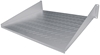Изображение Intellinet 19" Cantilever Shelf, 2U, 2-Point Front Mount, 250mm Depth, Max 25kg, Grey, Three Year Warranty