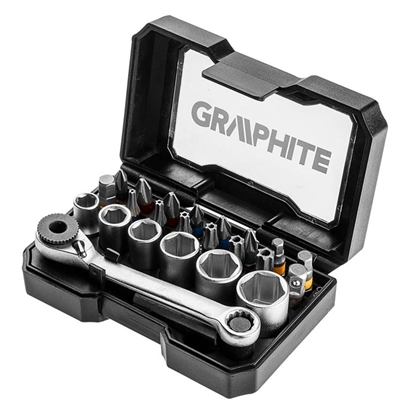 Attēls no Uzgaļu komplekts Graphite 24gab 56H610